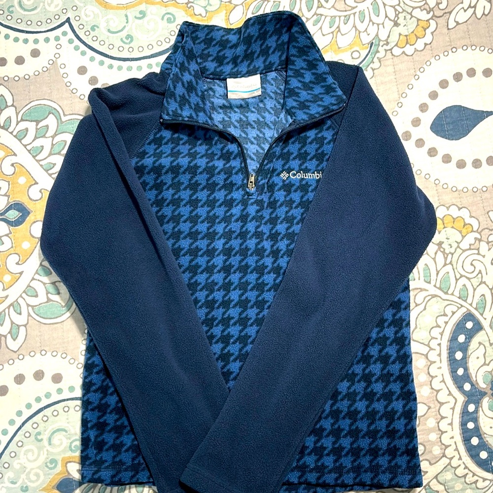 Columbia Sweater Blue Sz S Boys